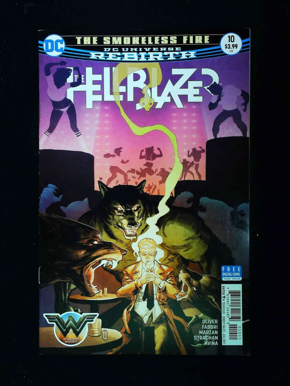 Hellblazer #10  Dc Comics 2017 Nm-