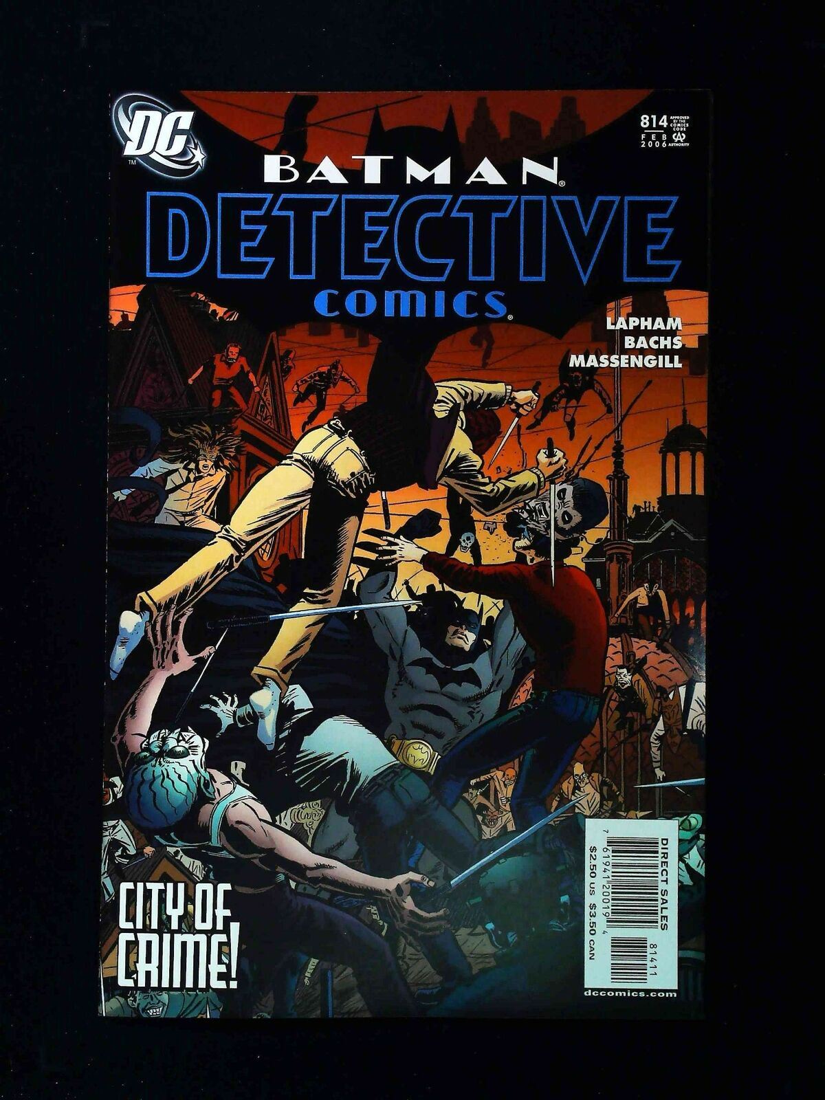 Detective Comics  #814  Dc Comics 2006 Vf/Nm