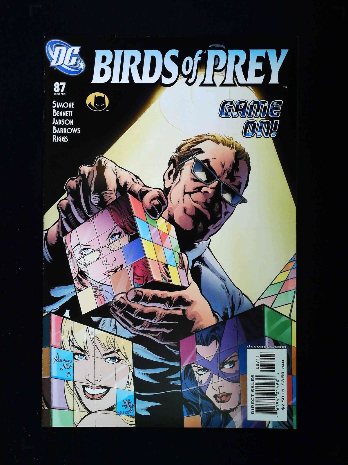 Birds Of Prey #87  Dc Comics 2005 Vf/Nm