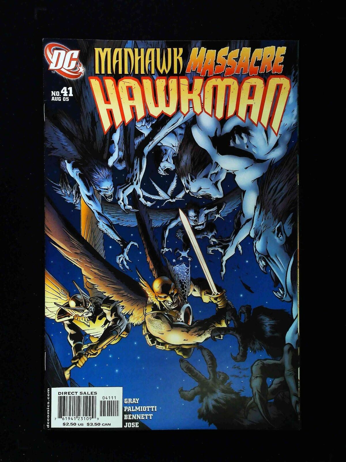 Hawkman #41 (4Th  Series) Dc Comics 2005 Vf+