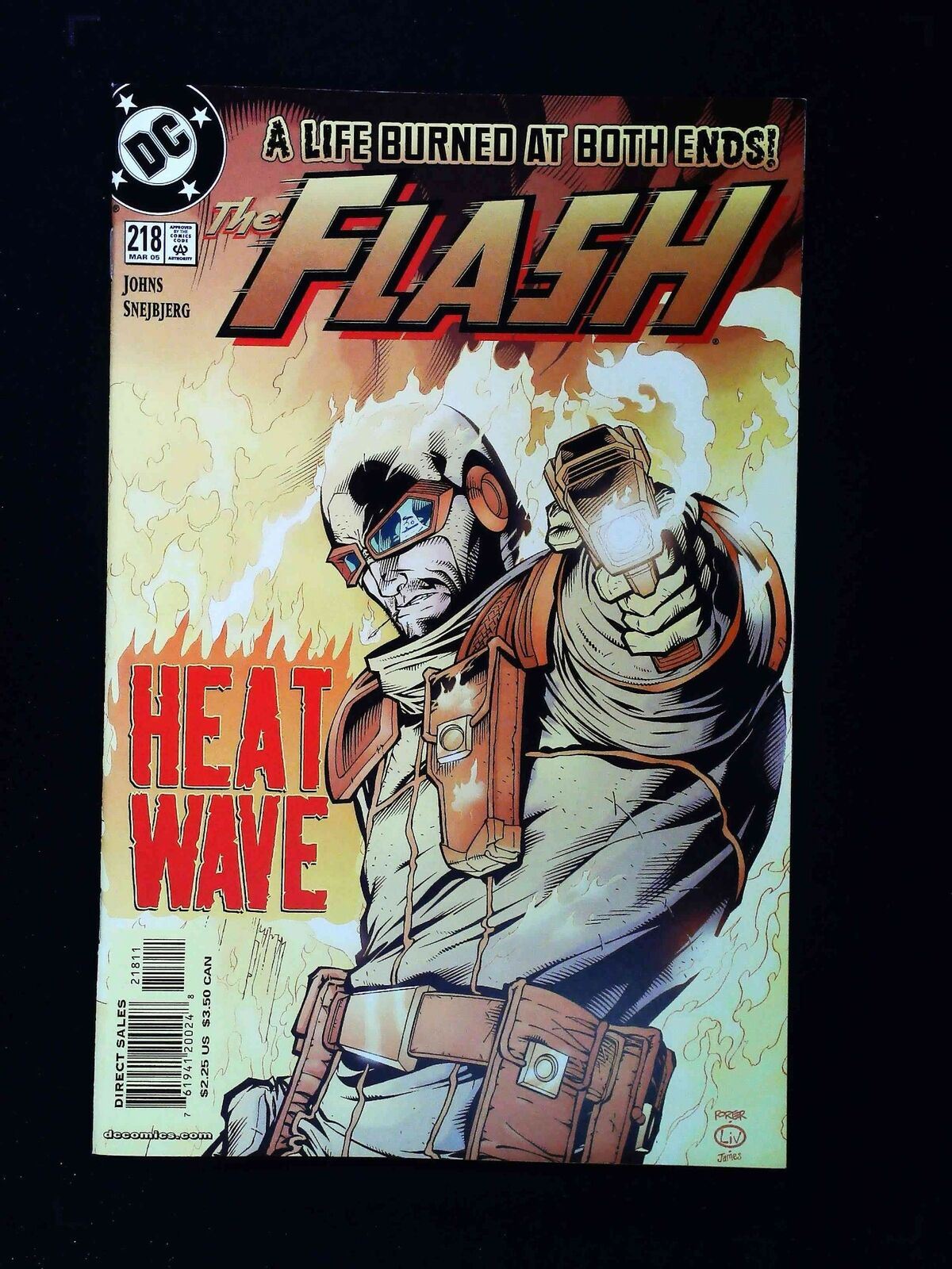 Flash #218 (2Nd Series) Dc Comics 2005 Nm-