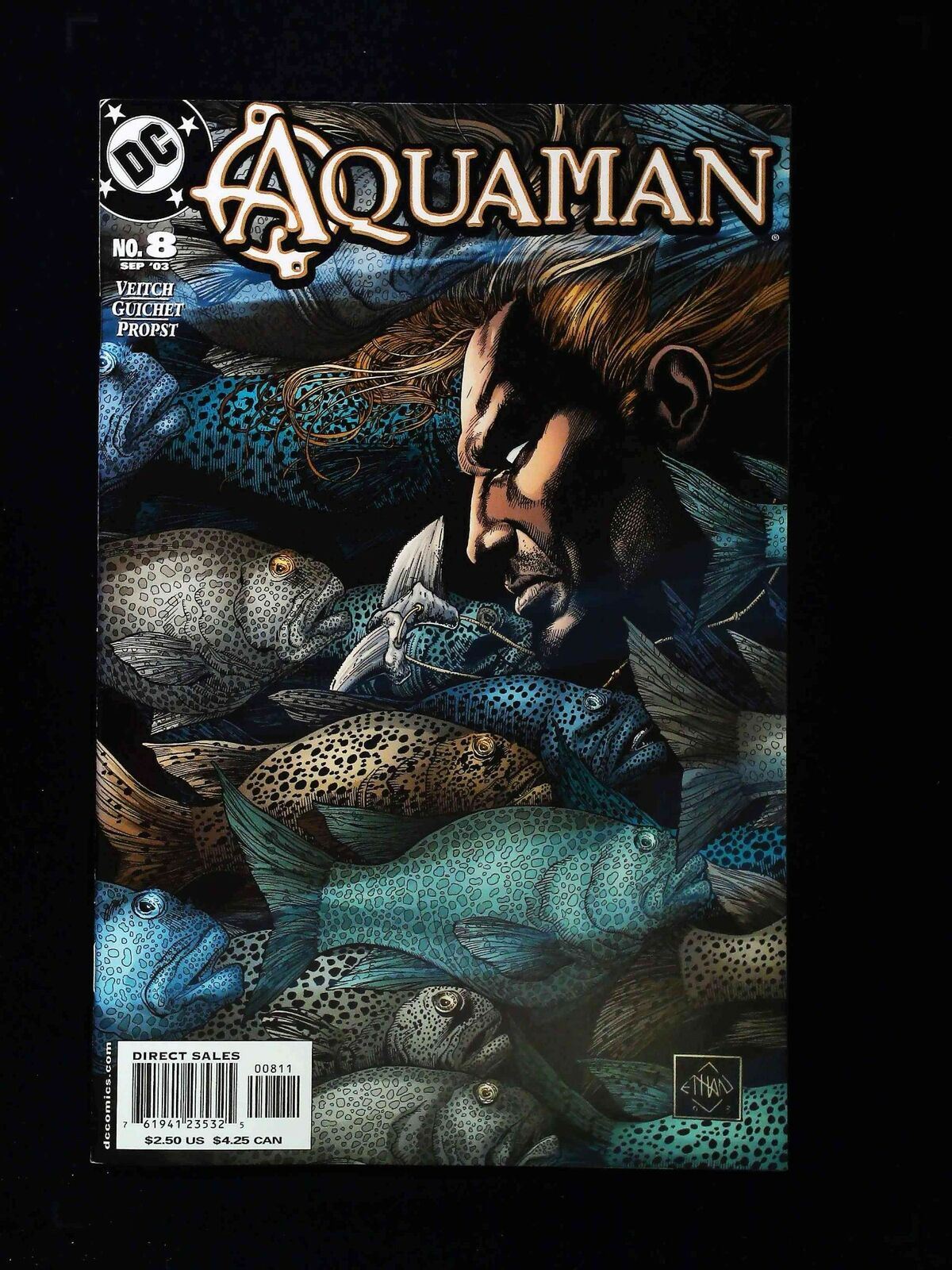 Aquaman #8 (4Th  Series) Dc Comics 2003 Vf/Nm