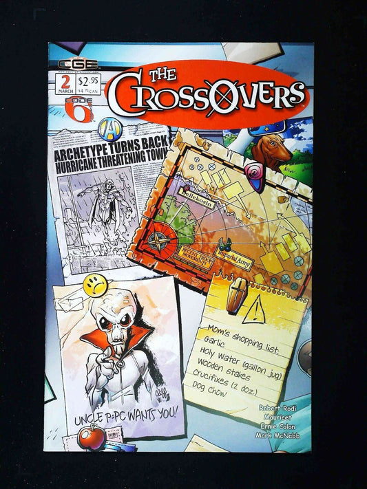 Crossovers #2  Crossgen Comics 2003 Nm-