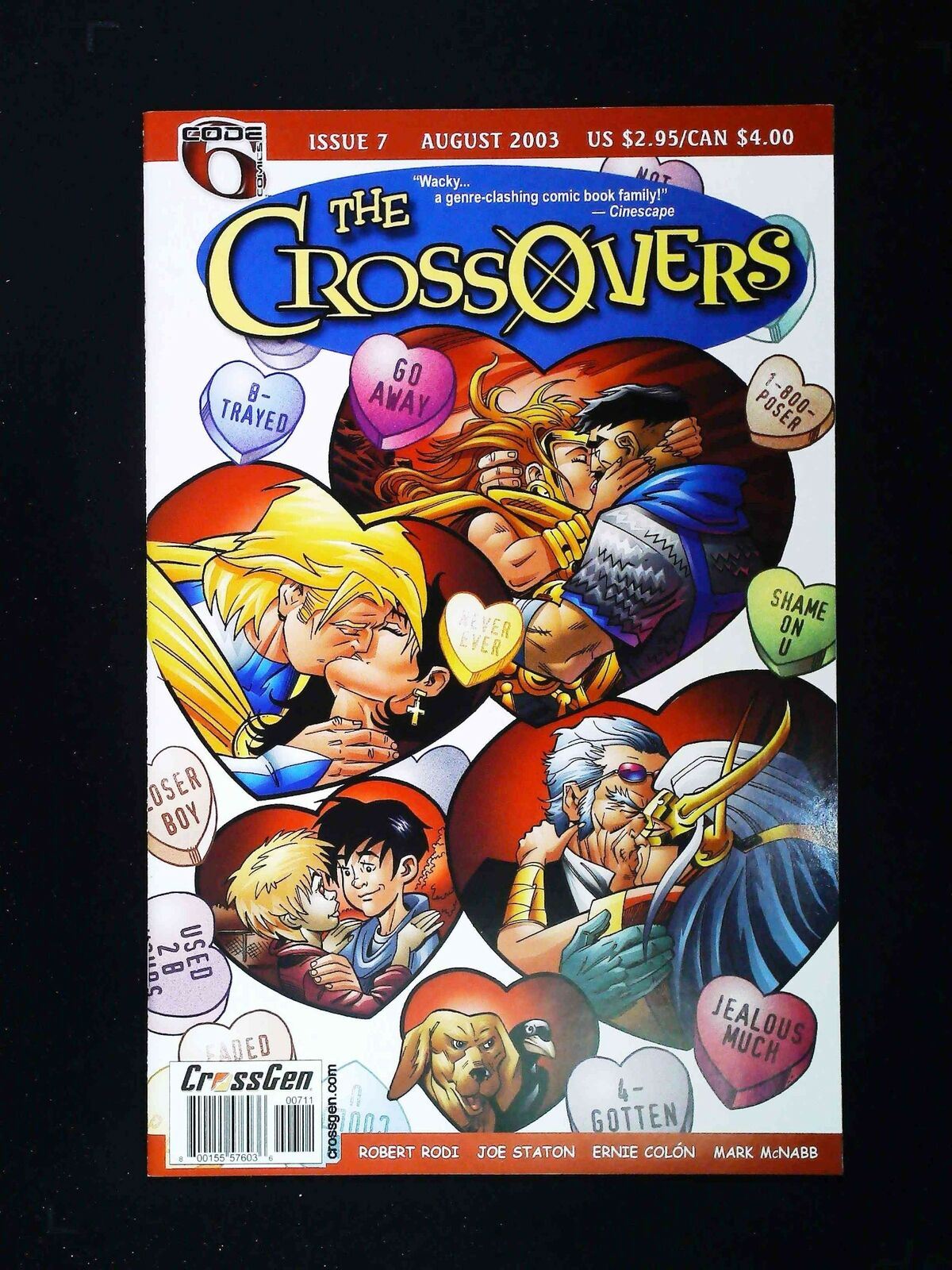 Crossovers #7  Crossgen Comics 2003 Vf/Nm