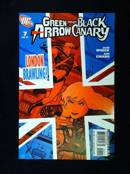 Green Arrow And Black Canary #7  Dc Comics 2008 Nm