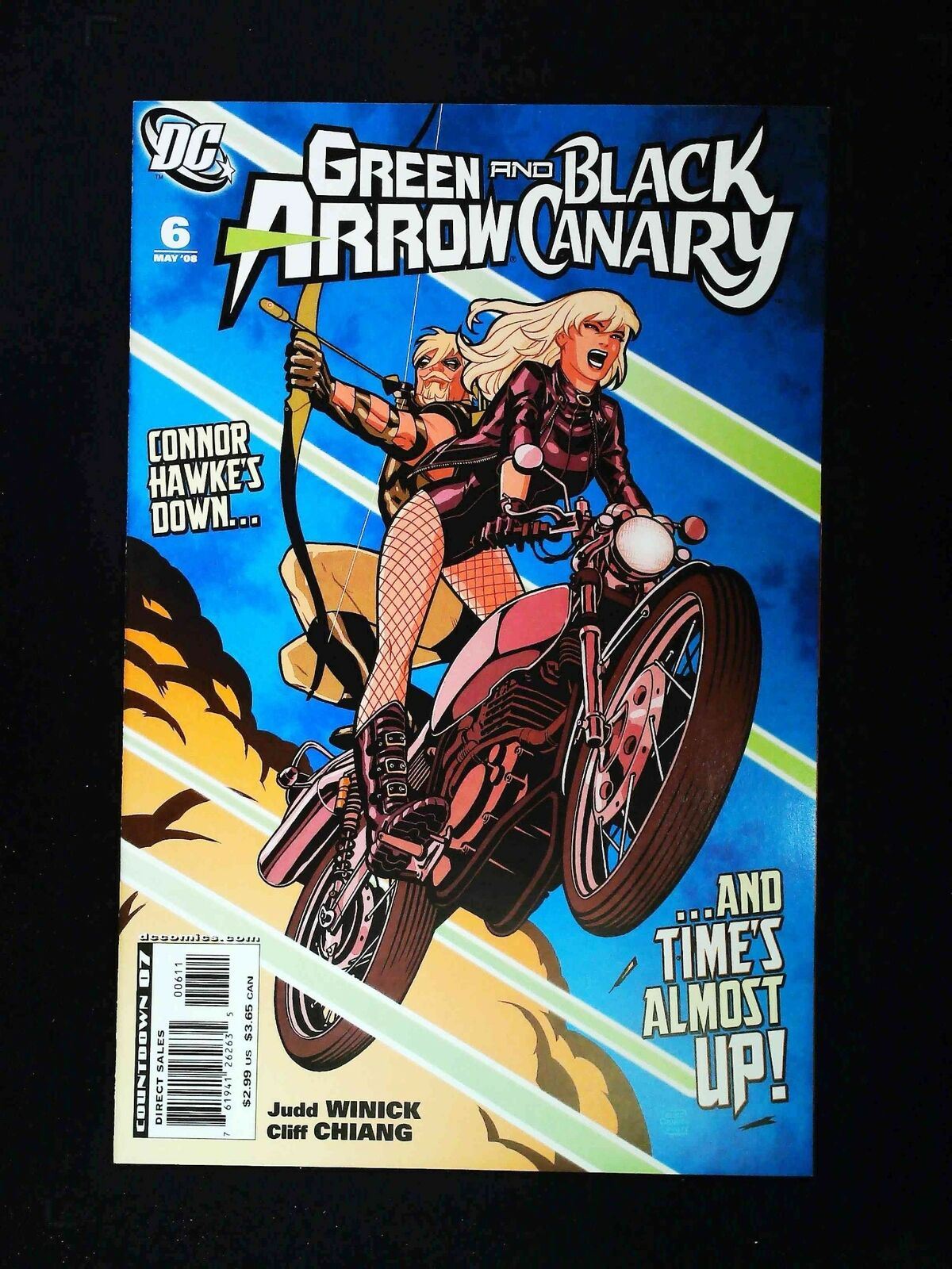 Green Arrow And Black Canary #6  Dc Comics 2008 Nm-