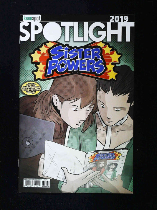 Keenspot Spotlight   #1D  Keenspot Comics 2019 Vf/Nm  Variant Cover