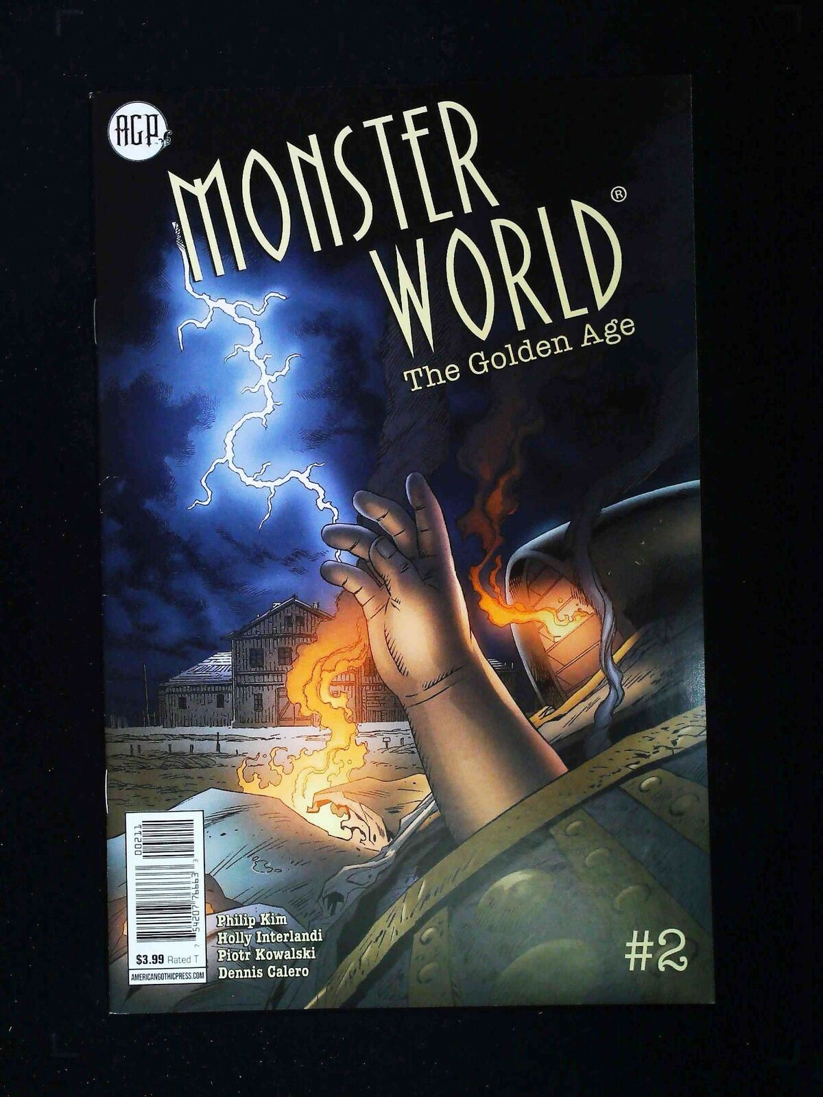 Monster World Golden Age #2  American Gothic Comics 2019 Vf+