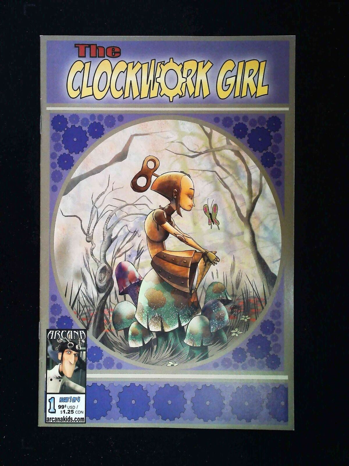 Clockwork Girl #1  Arcana Comics 2007 Vf+