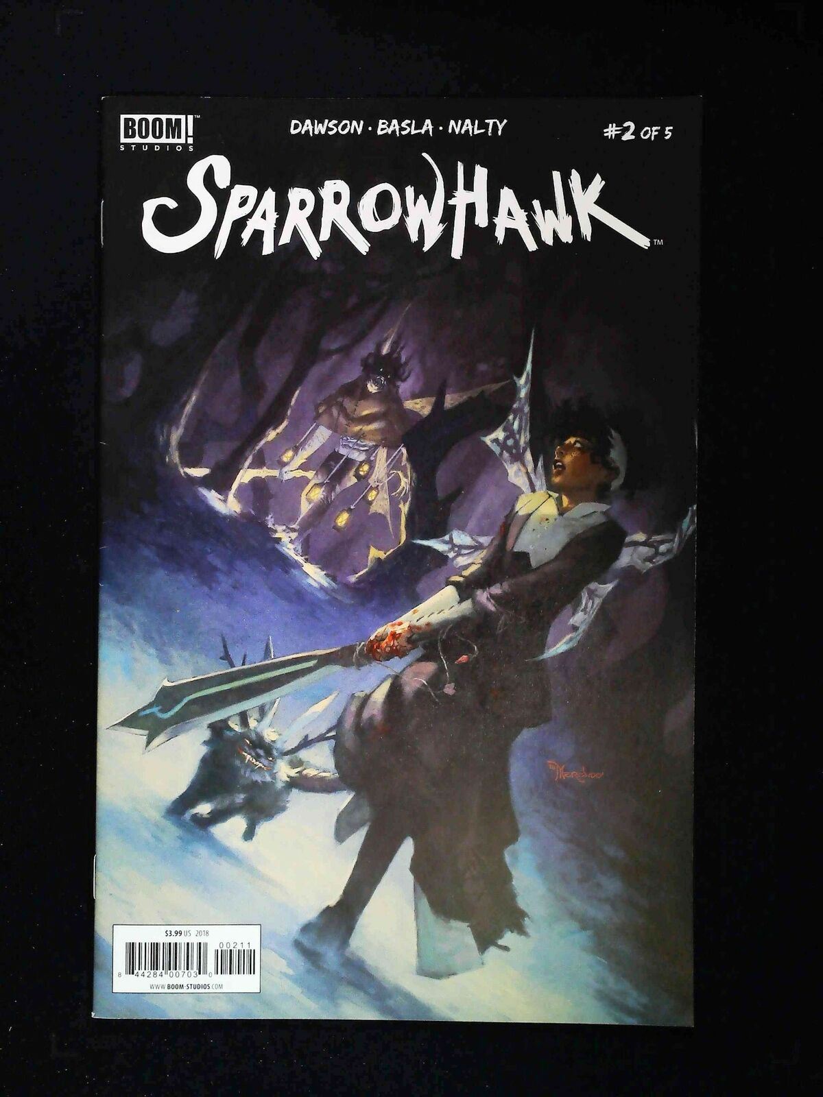 Sparrowhawk #2  Boom Comics 2018 Vf+