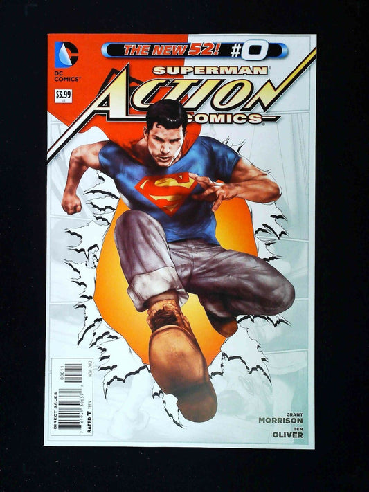 Action Comics #0 (2Nd Series) Dc Comics 2012 Nm-