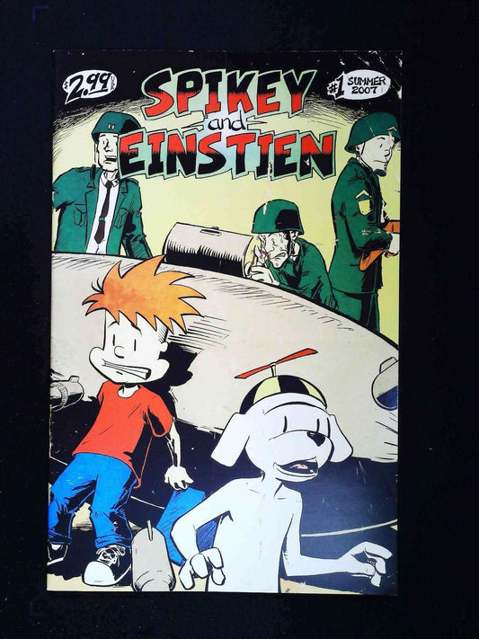 Spikey And Einstien #1  Bcp Comics 2007 Nm-