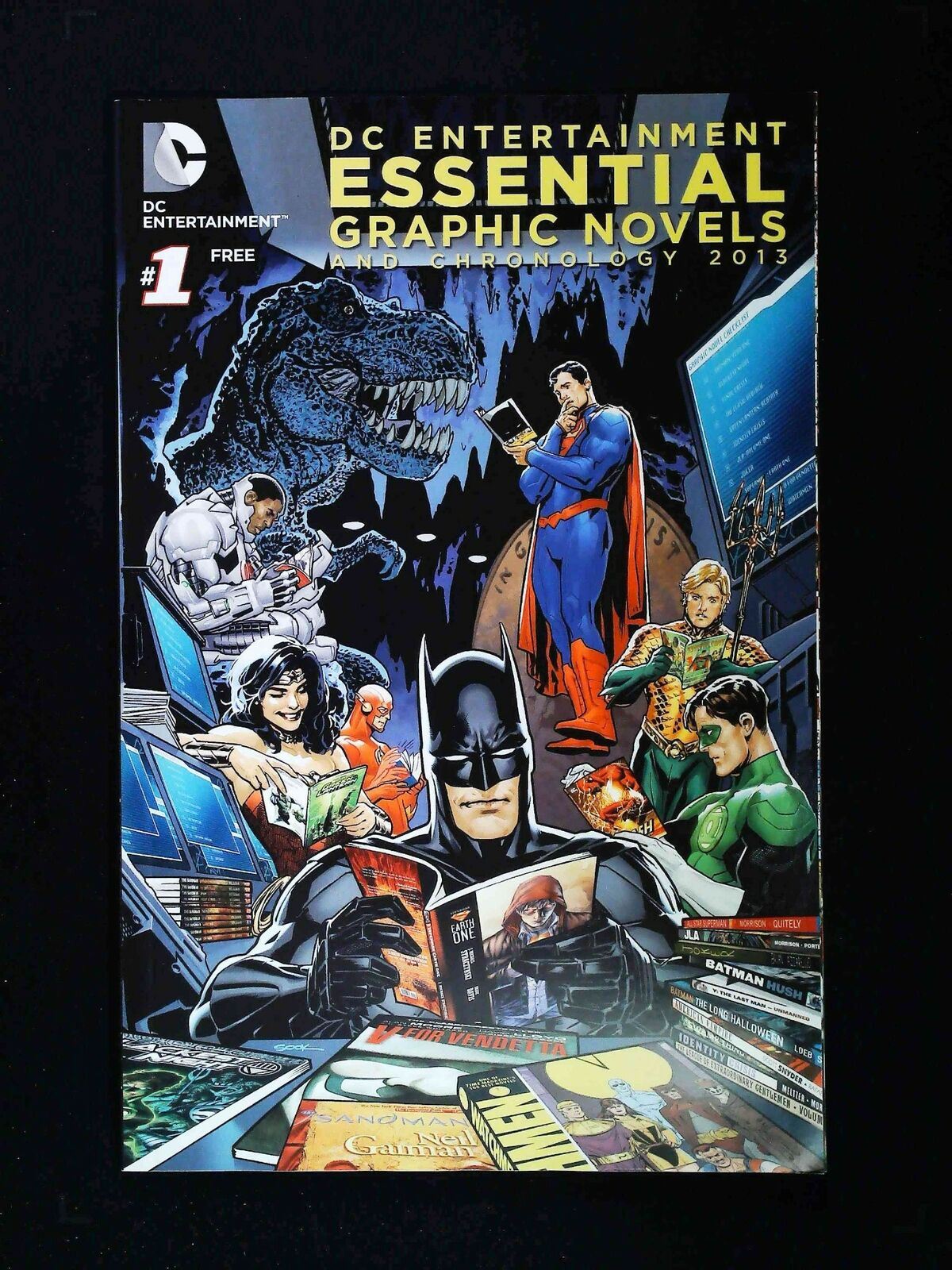 Dc Entertainment Essential Graphic Novels And Chronology #1  Dc Comics 2013 Nm+