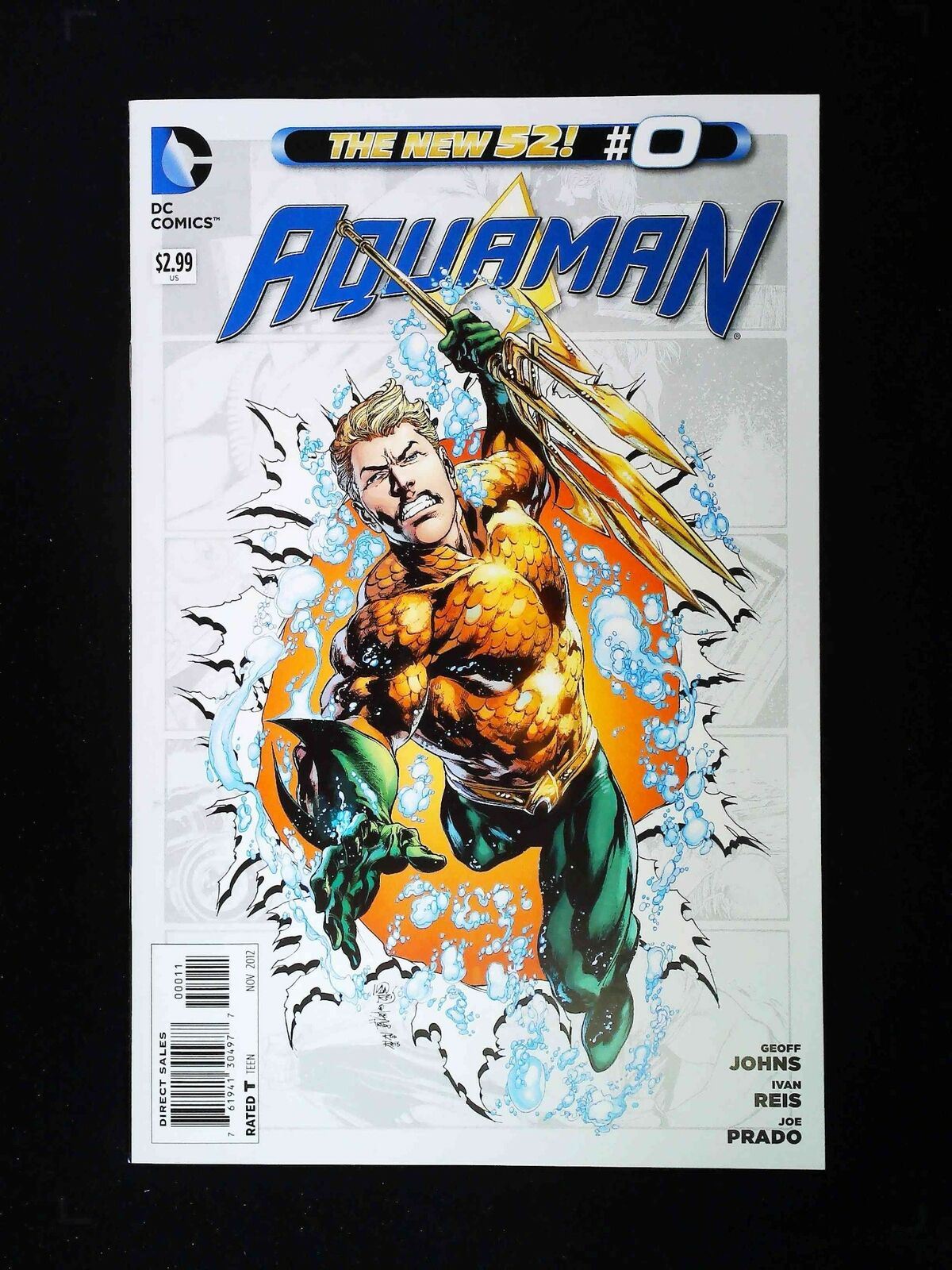 Aquaman #0 (5Th Series) Dc Comics 2012 Nm-