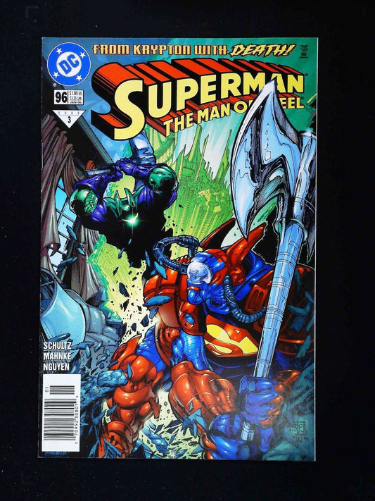 Superman The Man Of Steel #96  Dc Comics 2000 Vf/Nm Newsstand