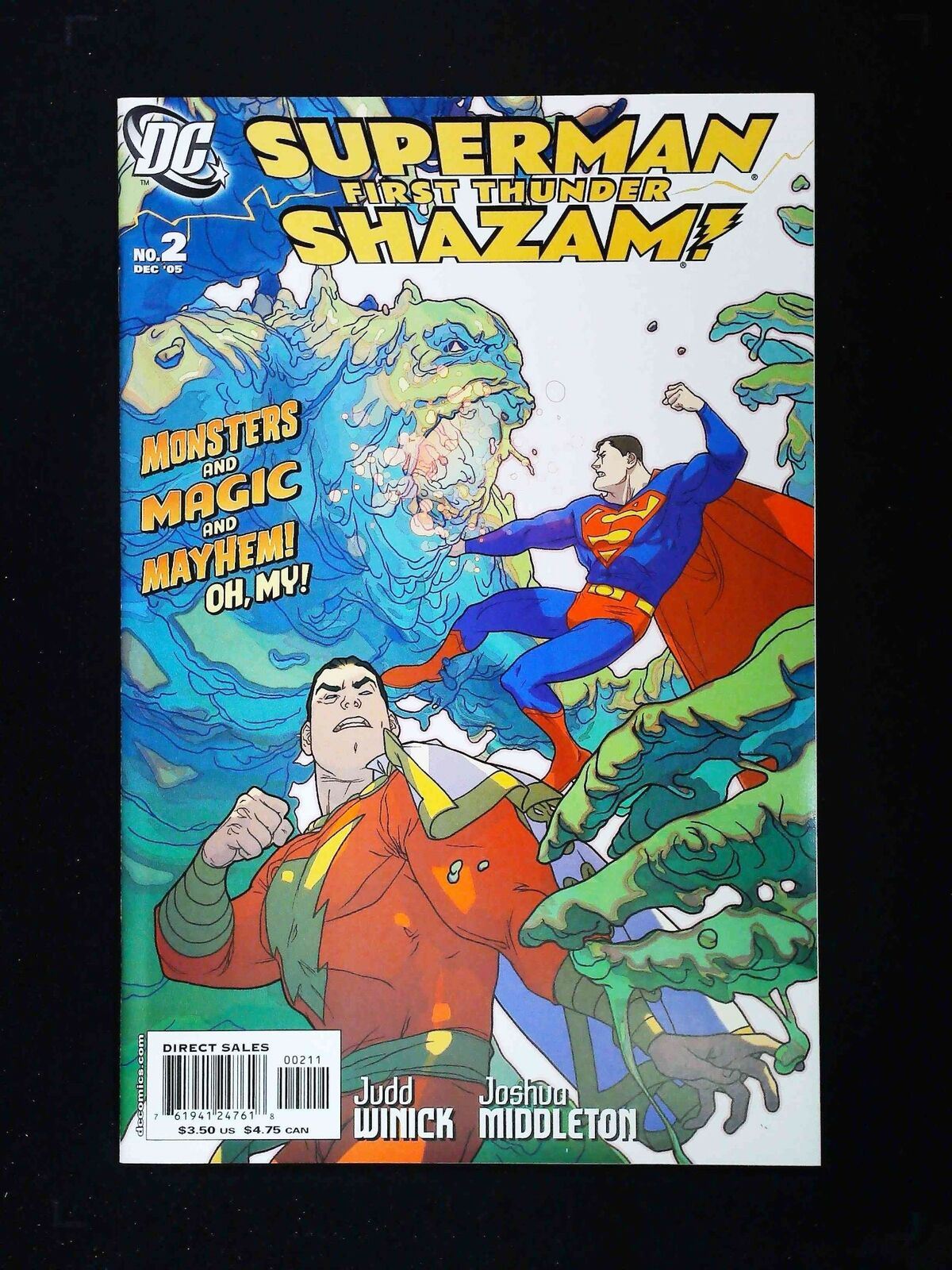 Superman Shazam First Thunder  #2  Dc Comics 2005 Nm-