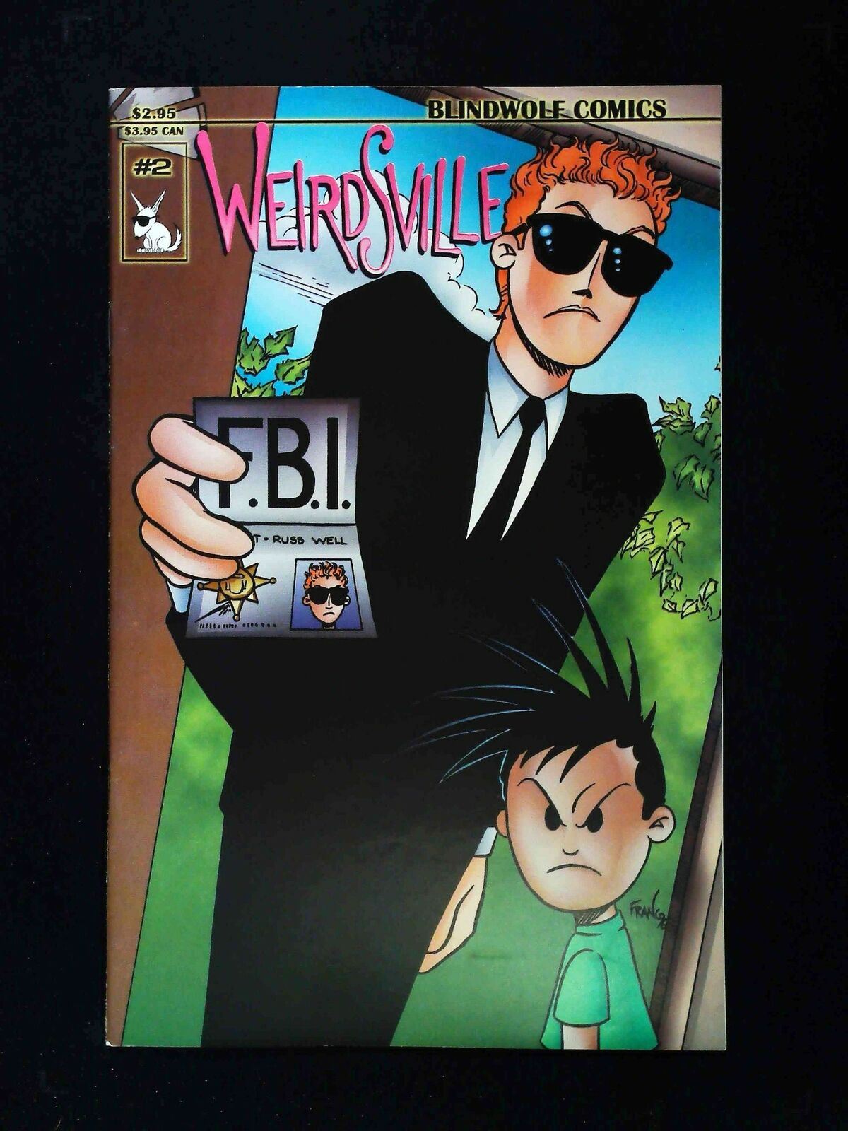Weirdsville #2  Blindwolf Comics 1997 Vf/Nm