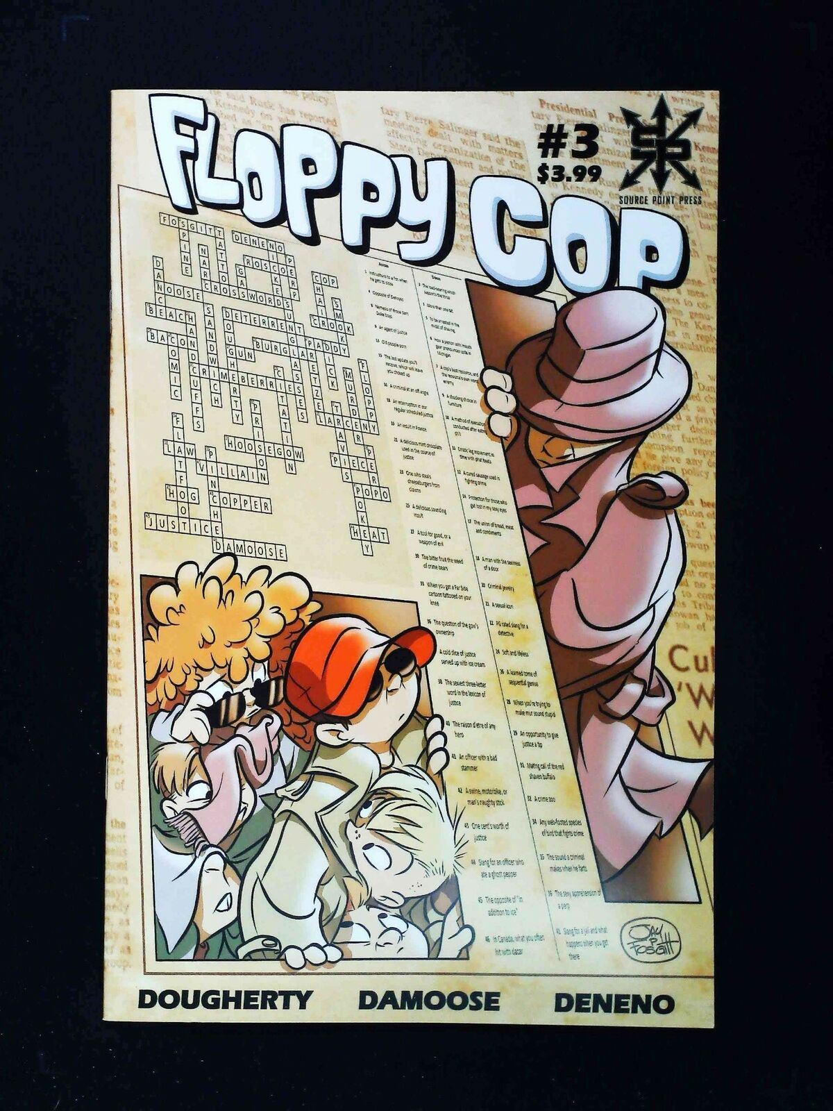 Floppy Cop #3  Source Point Comics 2019 Nm+