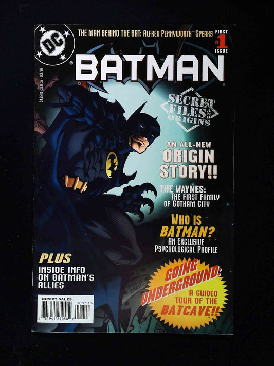 Batman Secret Files #1  Dc Comics 1997 Nm-