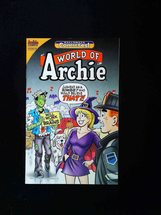 World Of Archie Halloween Comicfest #2015 Archie 2015 Vf/Nm