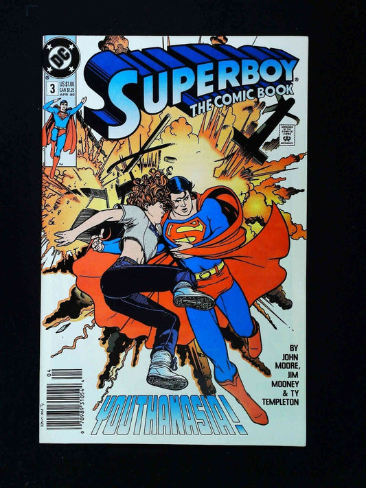 Superboy #3 (2Nd Series) Dc Comics 1990 Nm Newsstand