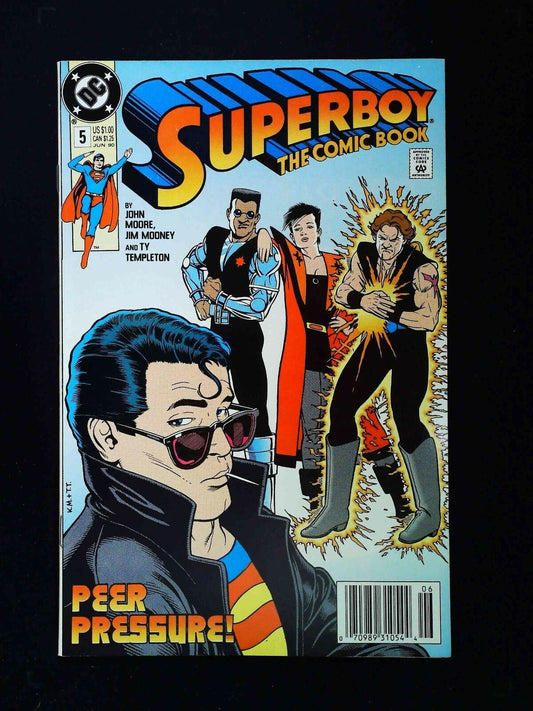 Superboy #5 (2Nd Series) Dc Comics 1990 Nm Newsstand