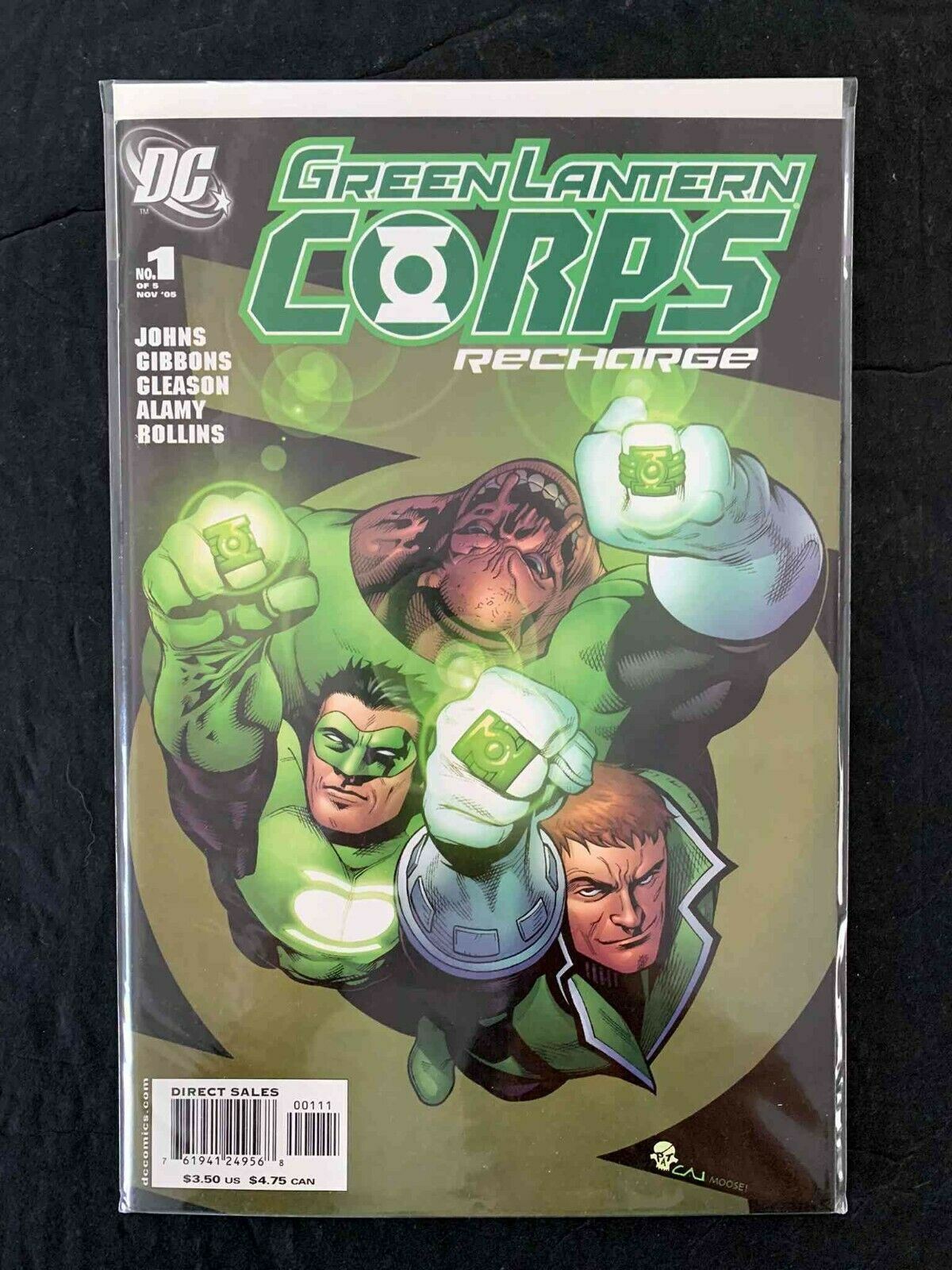 Green Alntern Corps Recharge Full Set # 1,2,3,4,5 Dc Comics 2005-2006 Nm