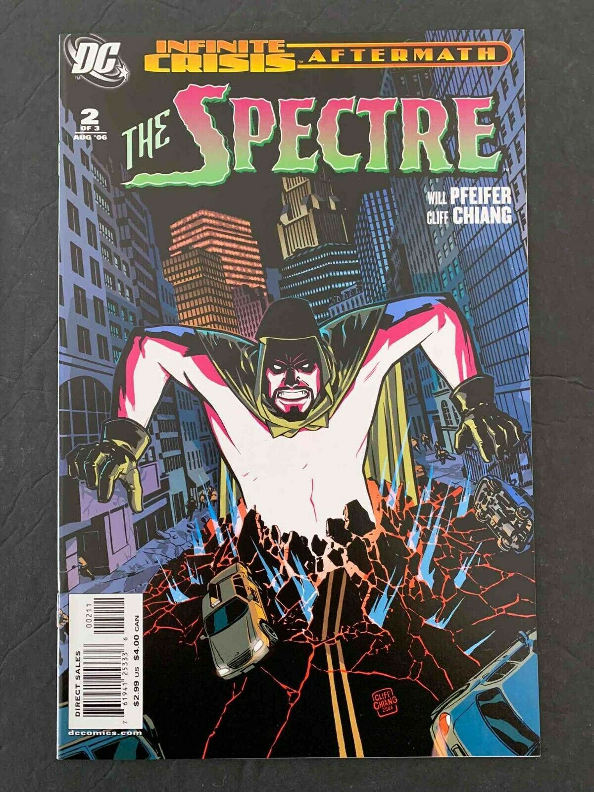 Crisis Aftersmash The Spectre Full Set # 1,2,3 Dc Comics 2006 Nm
