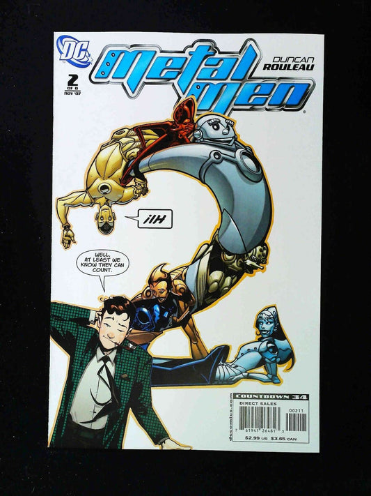 Metal Men #2 (3Rd Series) Dc Comics 2007 Vf/Nm