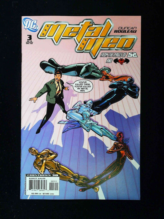 Metal Men #3 (3Rd Series) Dc Comics 2007 Nm-