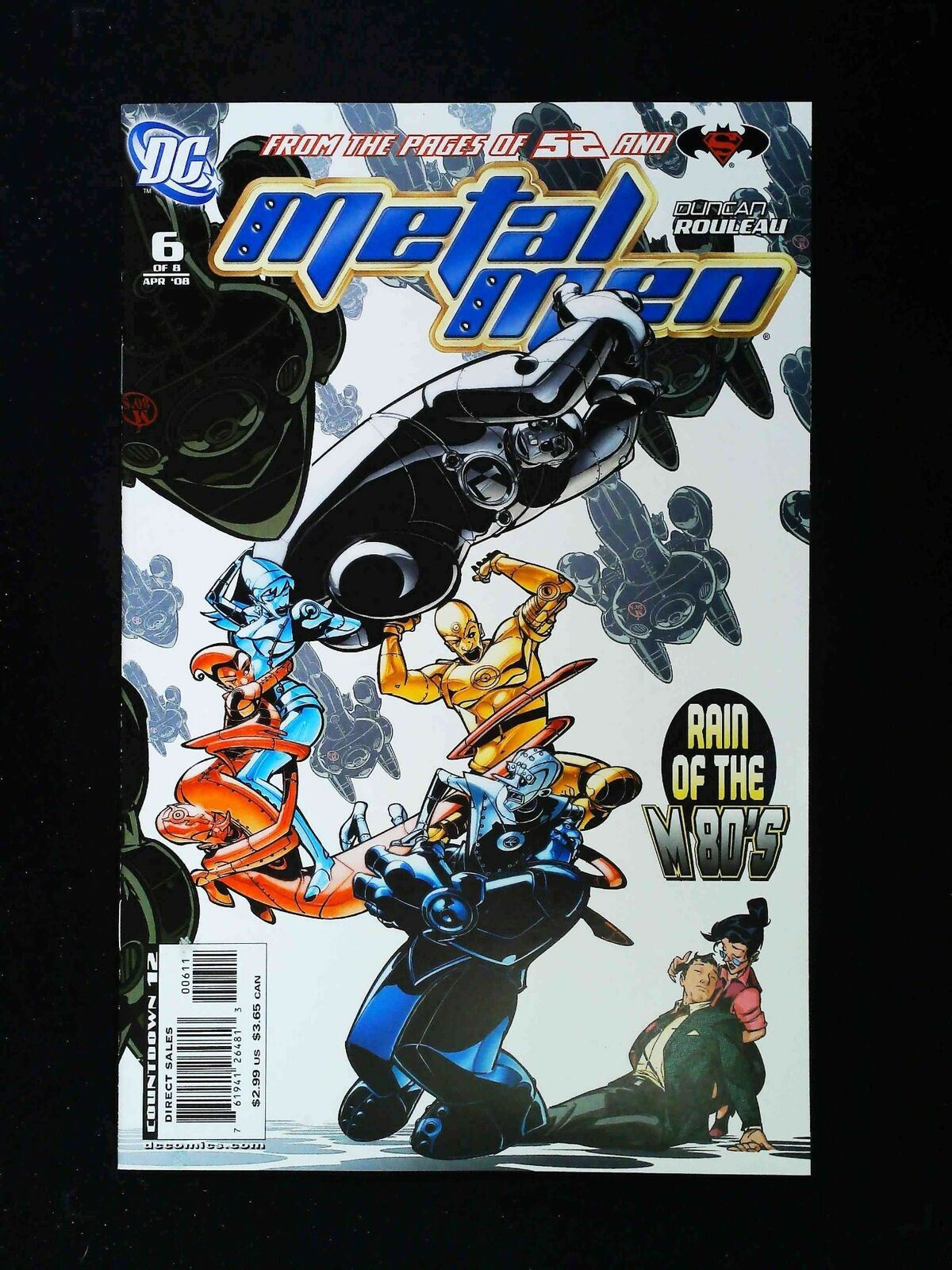 Metal Men #6 (3Rd Series) Dc Comics 2008 Nm-