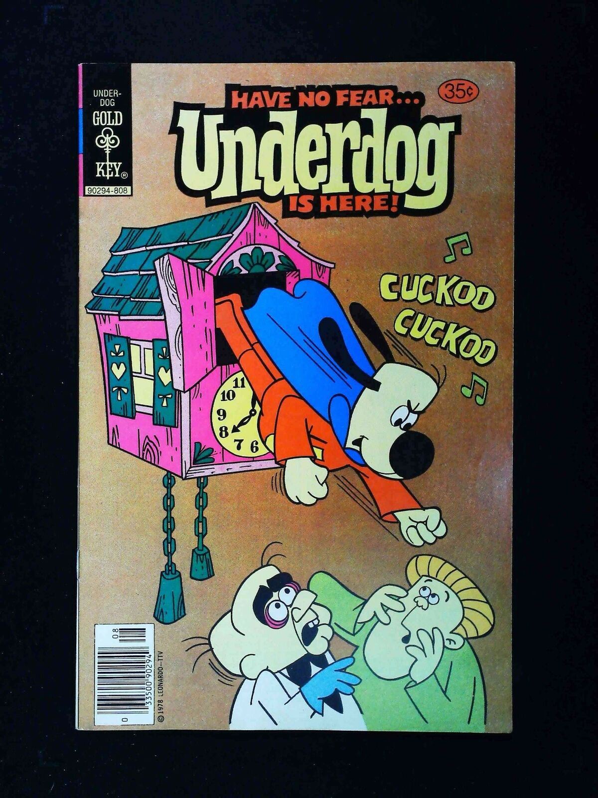 Underdog #20  Gold Key Comics 1978 Vf