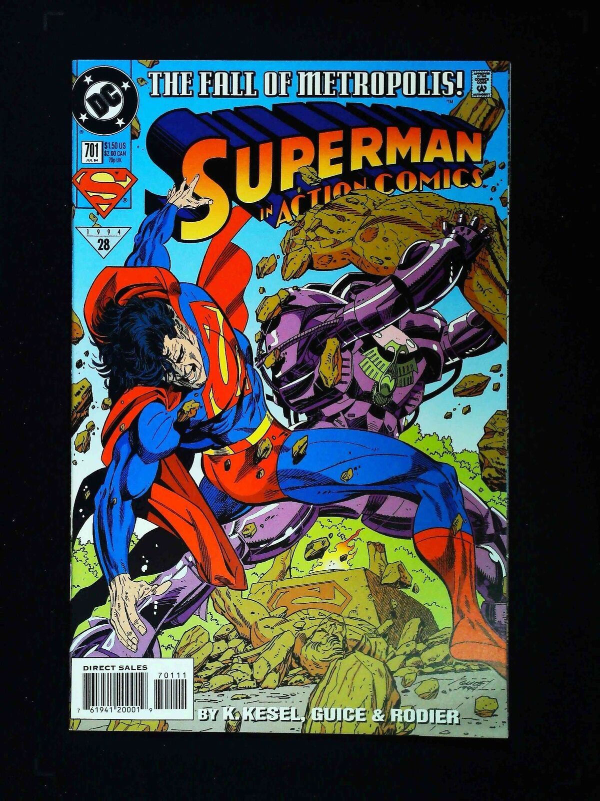 Action Comics #701  Dc Comics 1994 Nm-