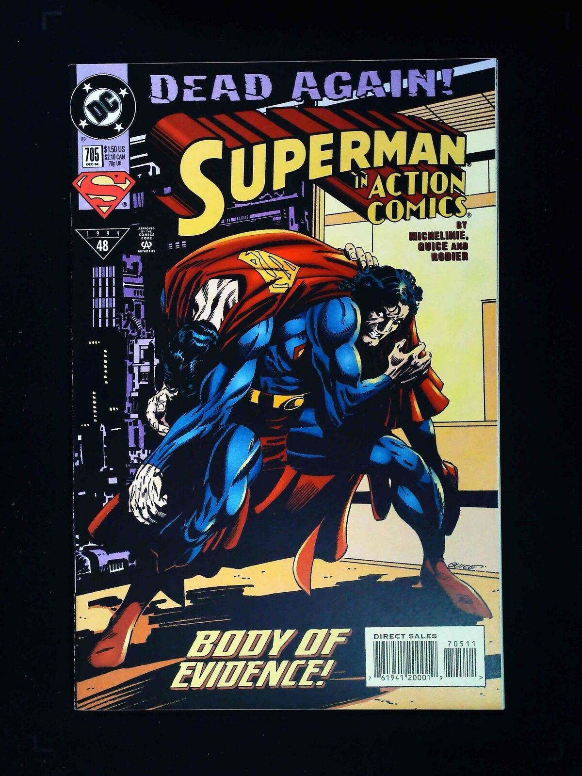 Action Comics #705  Dc Comics 1994 Nm-