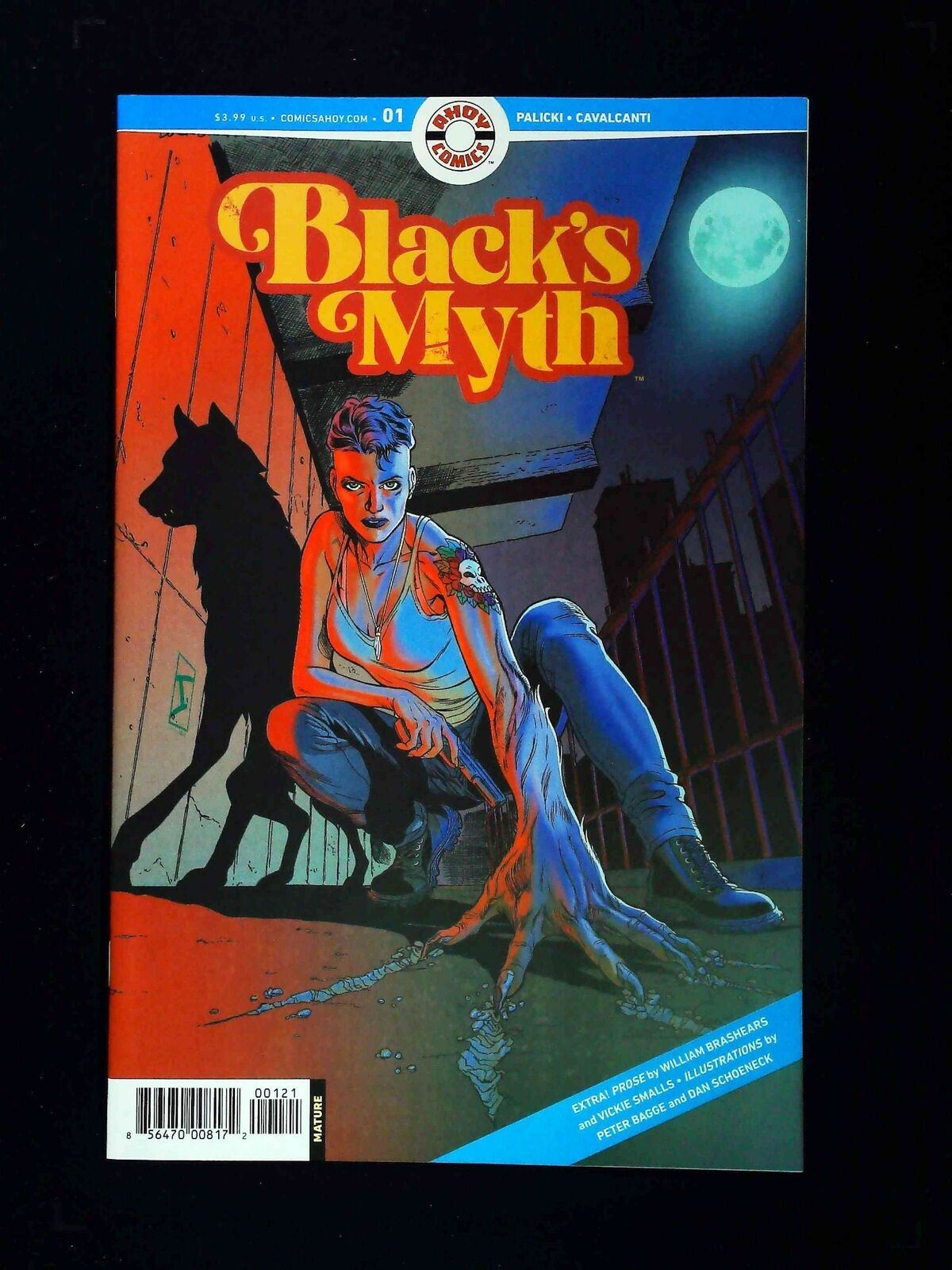 Black'S Myth #1B  Ahoy Comics 2021 Nm  Igle Variant