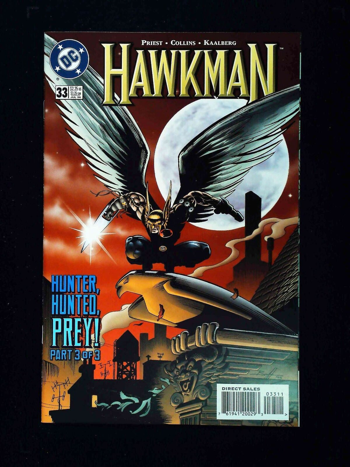 Hawkman #33 (3Rd Series) Dc Comics 1996 Nm-