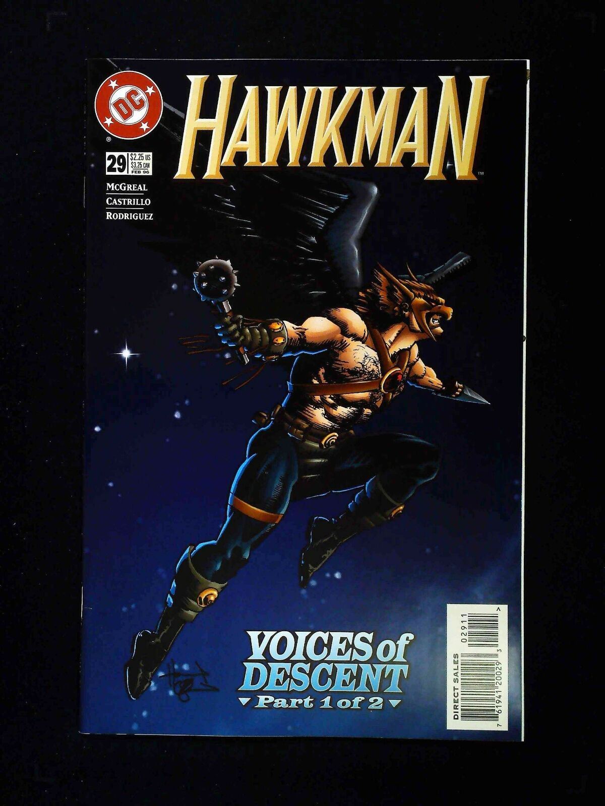 Hawkman #29 (3Rd Series) Dc Comics 1996 Nm-