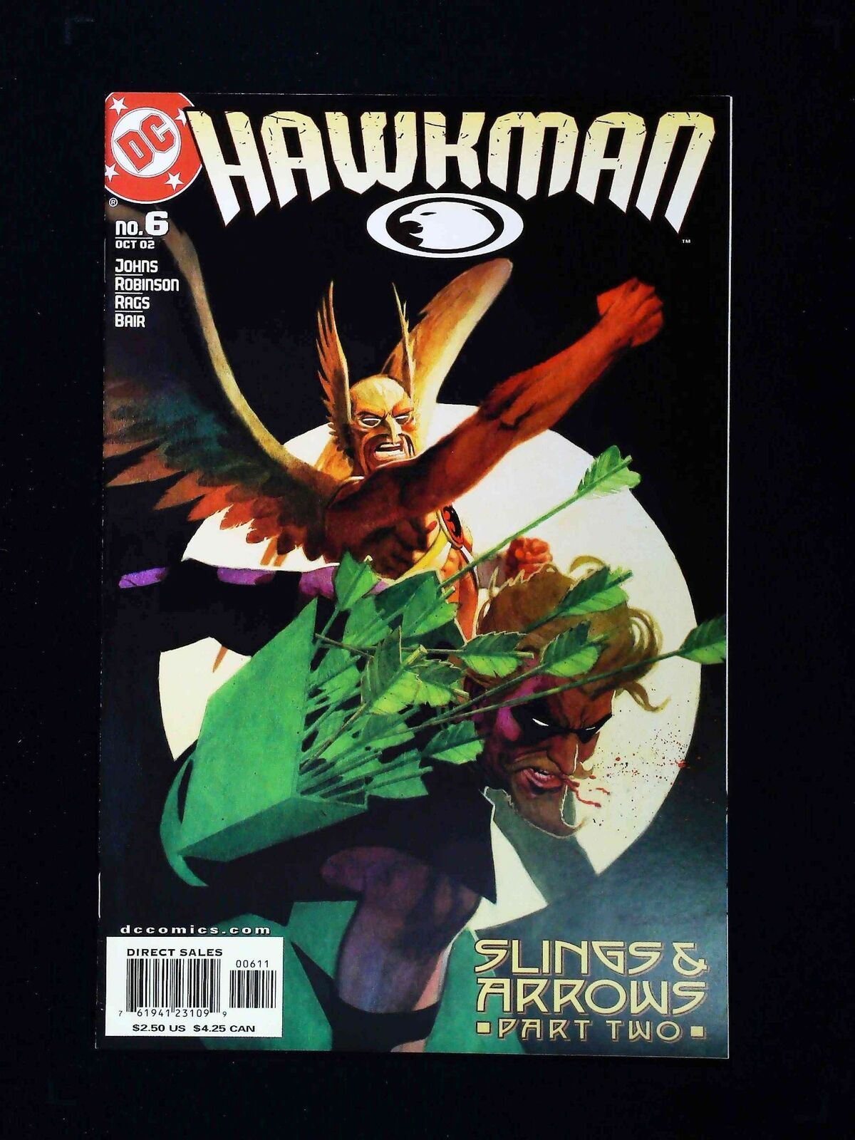 Hawkman #6 (4Th Series) Dc Comics 2002 Vf/Nm