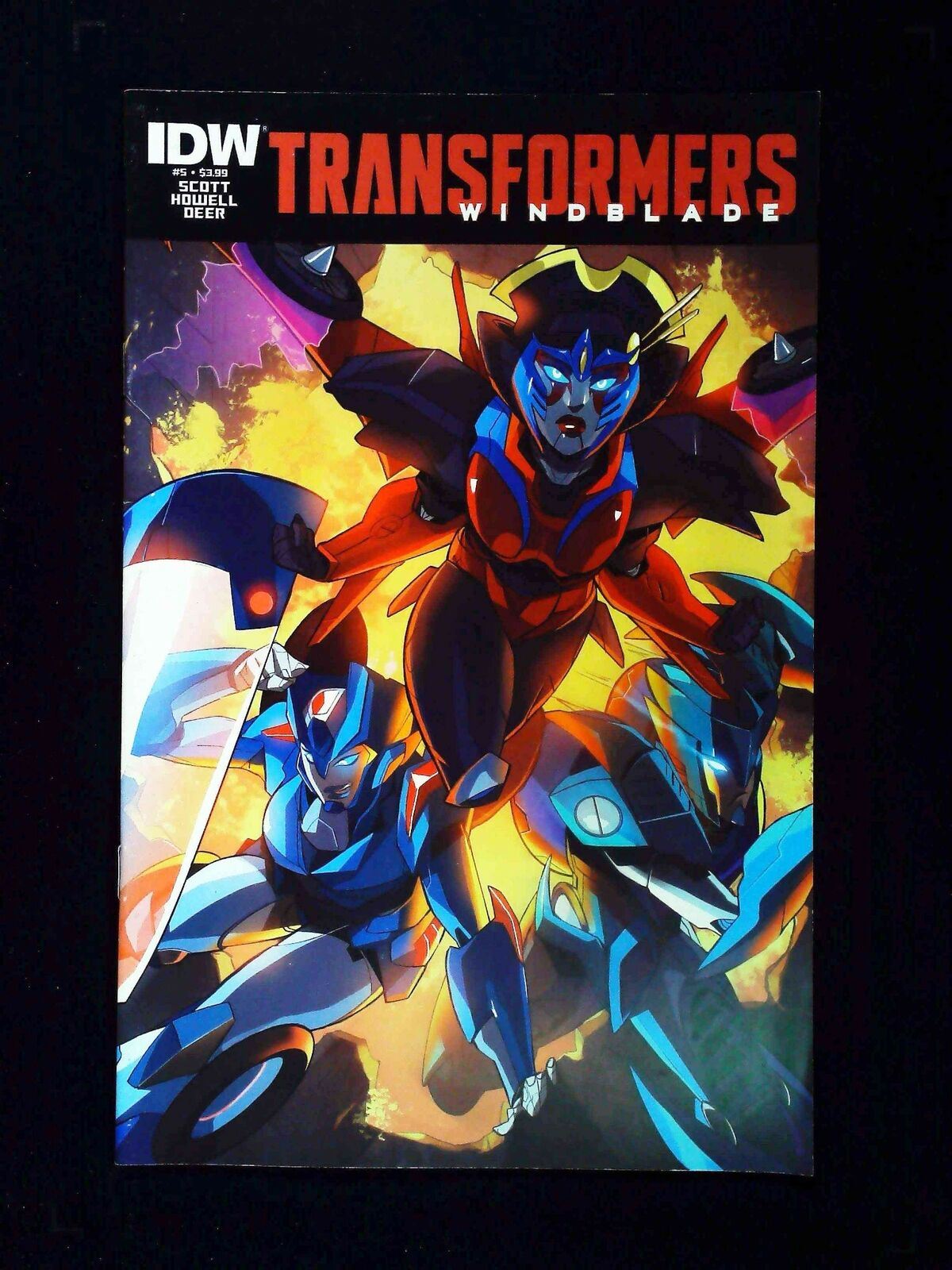 Transformers Windblade Combiner Wars #5  Idw Comics 2015 Vf/Nm