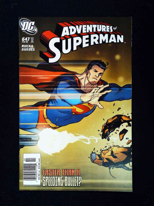 Adventures Of Superman #647  Dc Comics 2006 Vf/Nm Newsstand