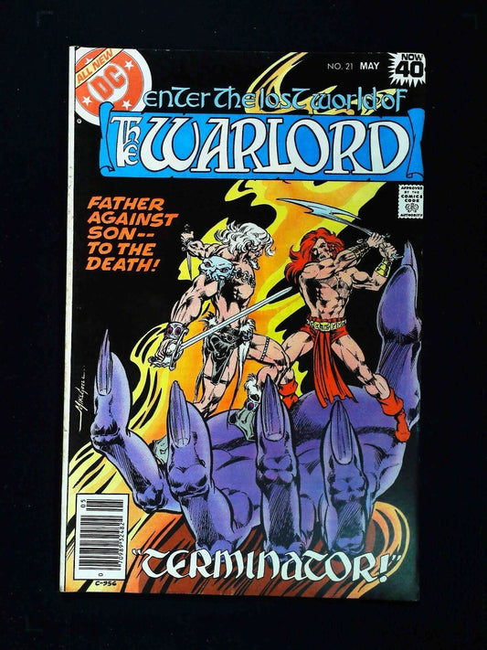 Warlord #21  Dc Comics 1979 Vf Newsstand