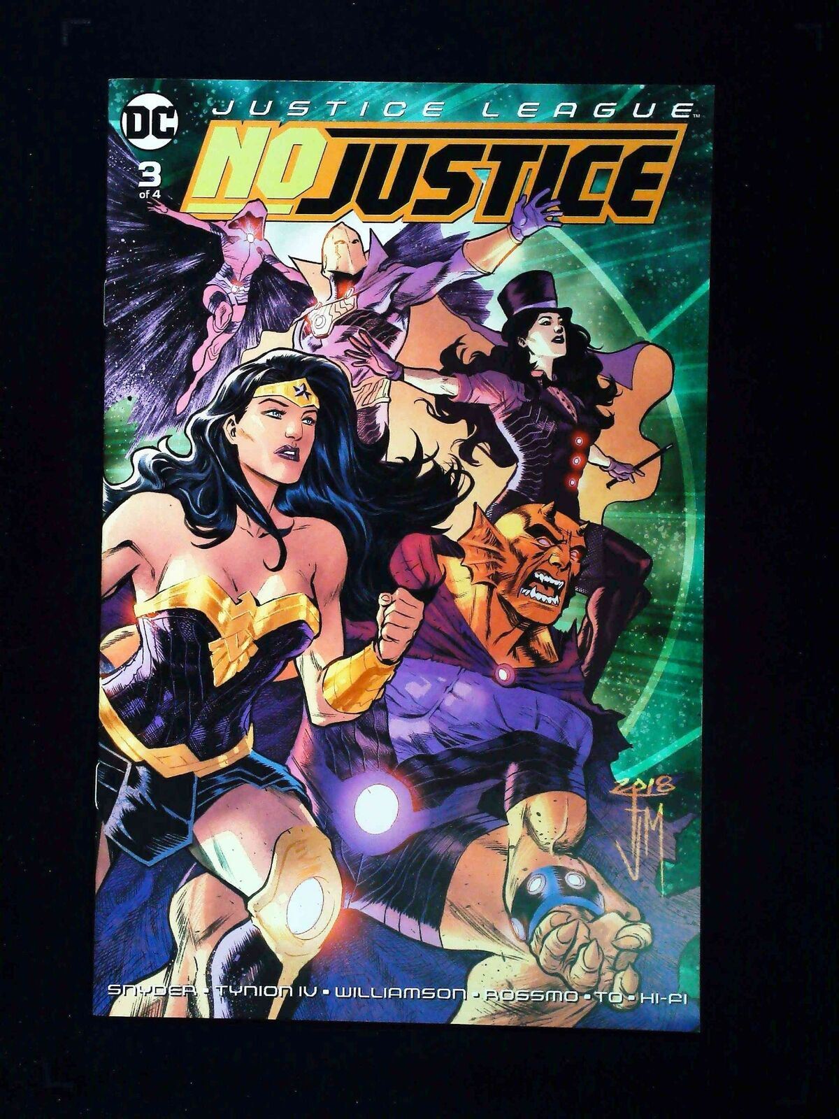 Justice League No Justice #3  Dc Comics 2018 Nm-