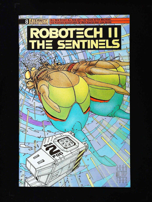 Robotech 2 The Sentinels #8  Eternity Comics 1990 Nm