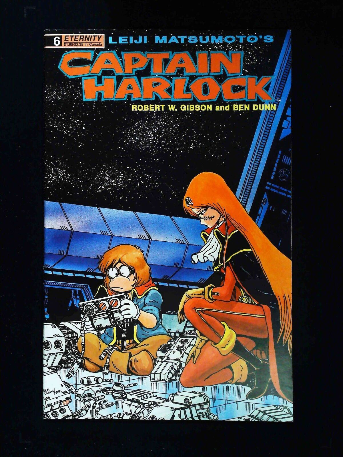 Captain Harlock #6  Eternity Comics 1990 Nm-