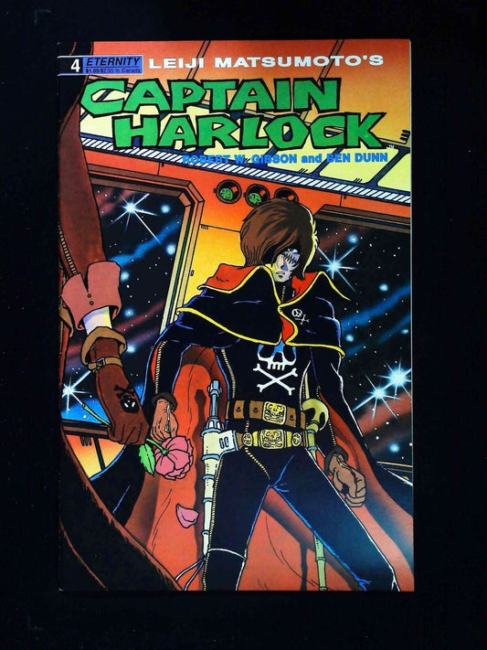 Captain Harlock #4  Eternity Comics 1990 Vf+