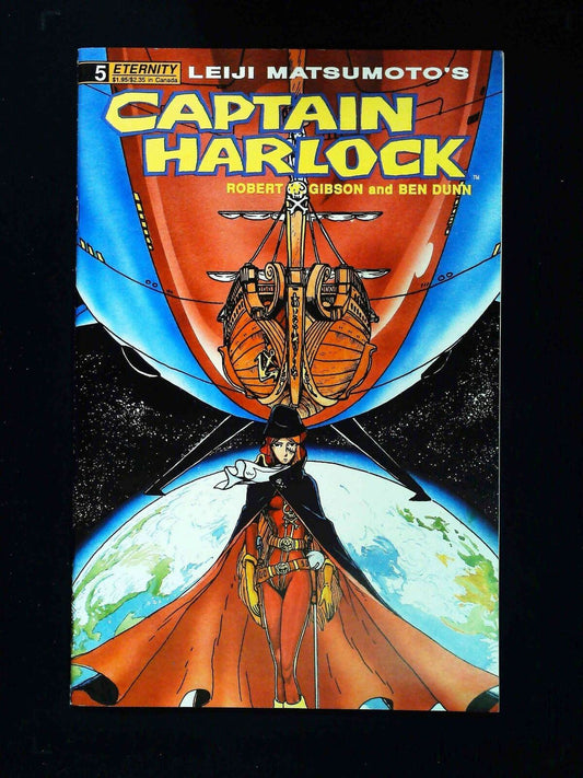 Captain Harlock #5  Eternity Comics 1990 Vf/Nm