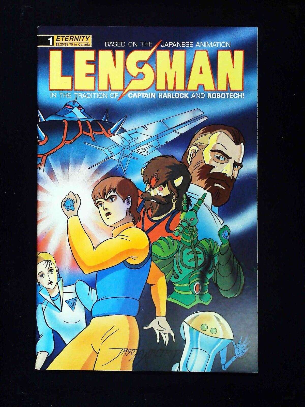 Lensman Secret Of The Lens #1  Eternity Comics 1990 Vf/Nm