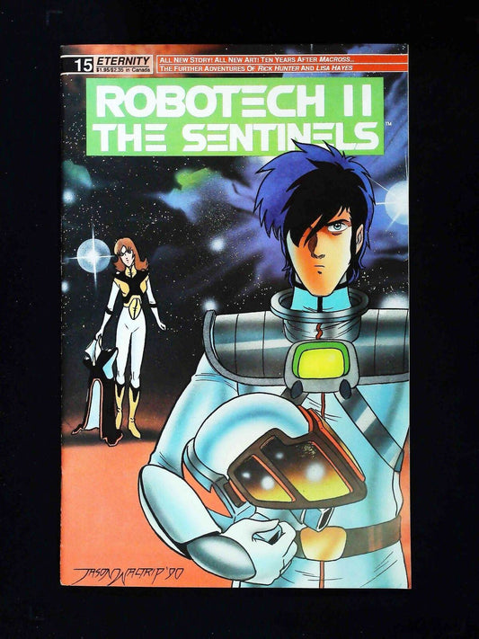 Robotech 2 The Sentinels #15 Book 1 Eternity Comics 1990 Vf+