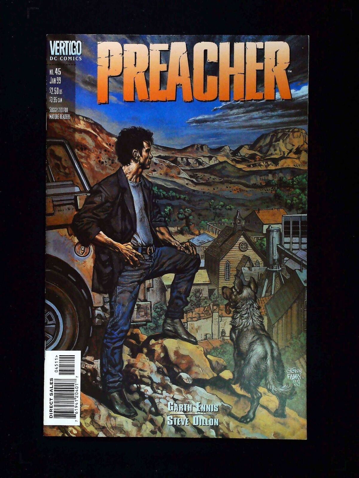 Preacher #45  Dc/Vertigo Comics 1999 Vf/Nm