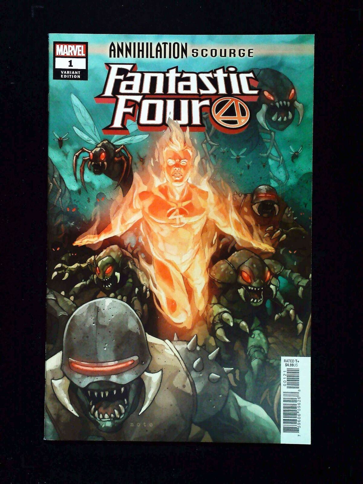 Annihilation Scourge Fantastic Four #1B  Marvel 2008 Nm-  Cover By Phil Noto